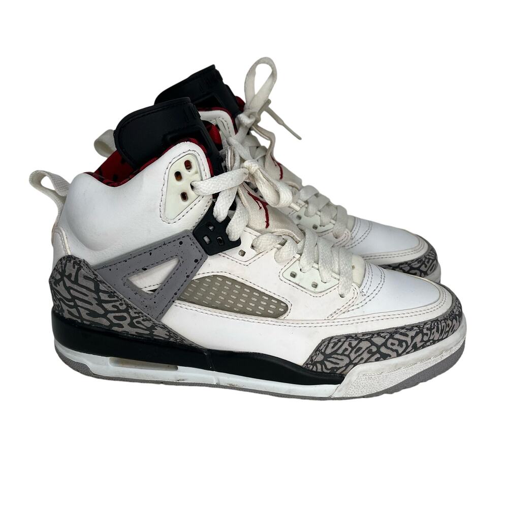 Nike Air Jordan Spizike GS White Cement Youth Sneakers Size 5
